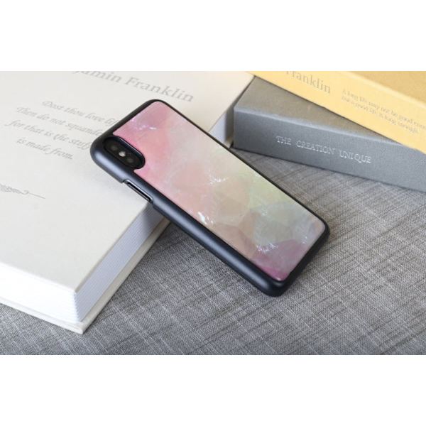 iKins SmartPhone case iPhone XS/S water flower black