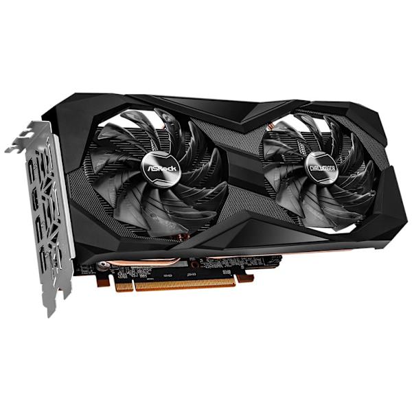 Asrock Challenger RX6600 CLD 8G AMD Radeon RX 6600 8 GB GDDR6 Sort