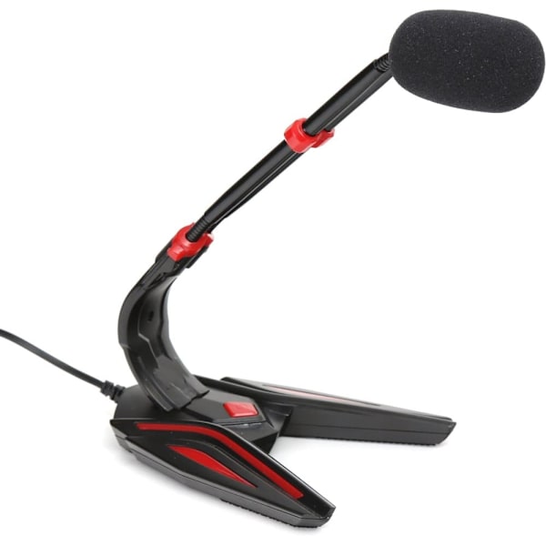 Omega microphone Varr Spider VGMD2, red