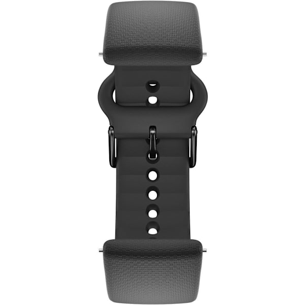 Polar watch strap 20mm S-L T, black silicone