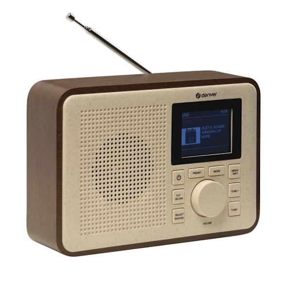 Denver DAB-60DW Portable Analog & digital Wood