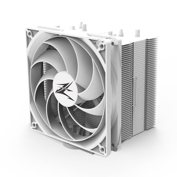 Zalman chladič CPU CNPS10X Performa White / 135mm ventilátor / 4x heatpipe / PWM / výška 155mm / pro AMD i Intel / bílý