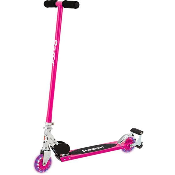 Razor S Spark Scooter, Pink Sort, Rosa