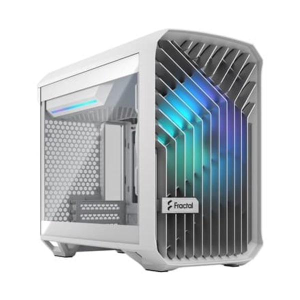 Fractal Design | Torrent Nano RGB White TG clear tint | Side window | White TG clear tint | Power supply included No | ATX Hvid