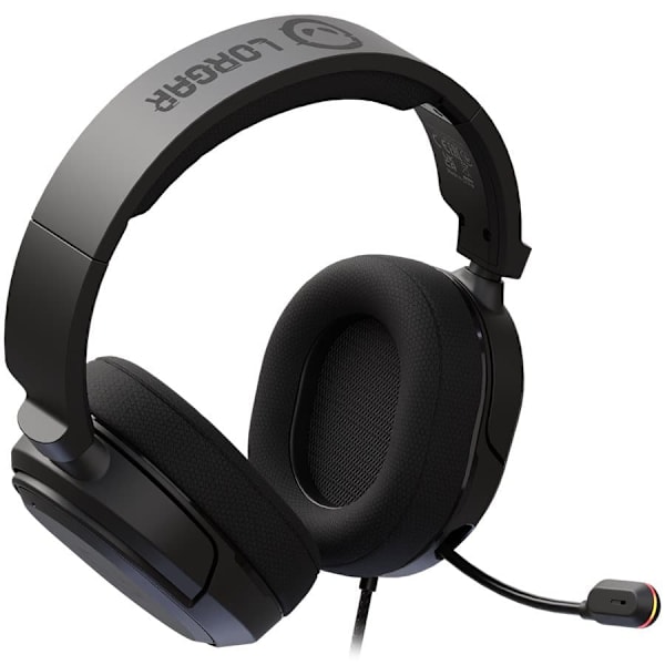 LORGAR Kaya 360, USB Gaming headset with microphone, CM108B, Plug&Play, USB-A connection cable 2m, fabric ear pads, size: 192*184.7*88mm, 0.314kg, bla