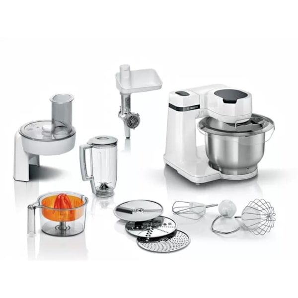 Bosch Serie 2 MUMS2EW40 food processor 700 W 3.8 L White