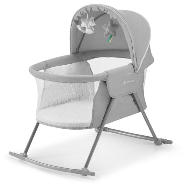 KINDERKRAFT Baby cot/cradle LOVI gey