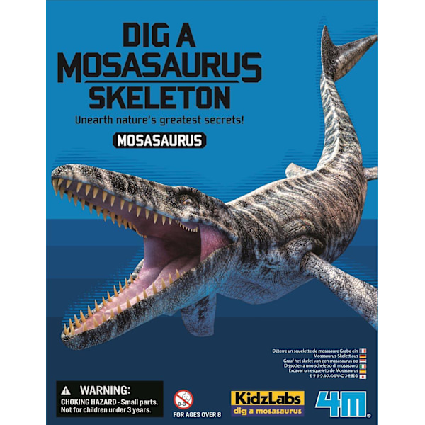4M craft kit "Dig a Mosasaurus skeleton"