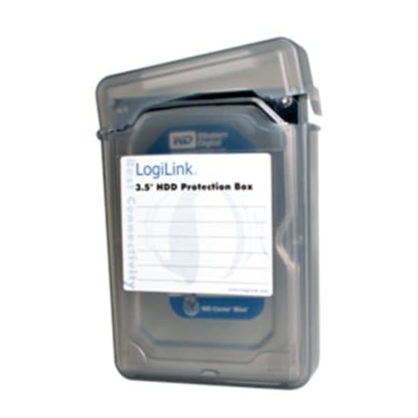 Pudełko ochronne do HDD 3.5 cala Czarne