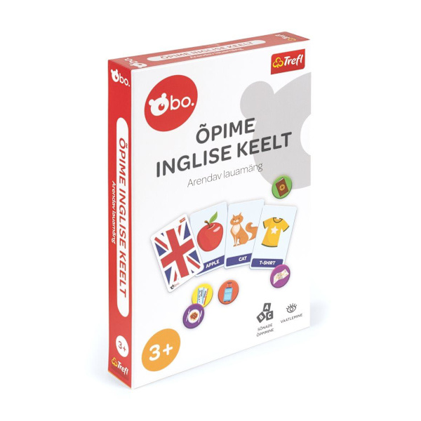 bo. Educational board game "English is fun" (In Estonian lang.)
