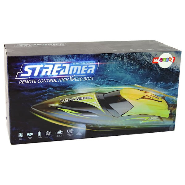 Motorboat R/C 2.4G Yellow 35 KM/H