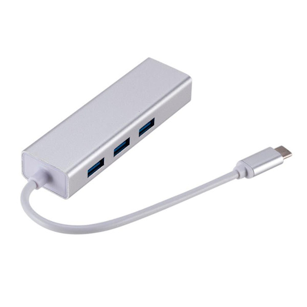 RoGerAD15642 USB-C Hub - Splitter 3 x USB 3.0 / RJ45