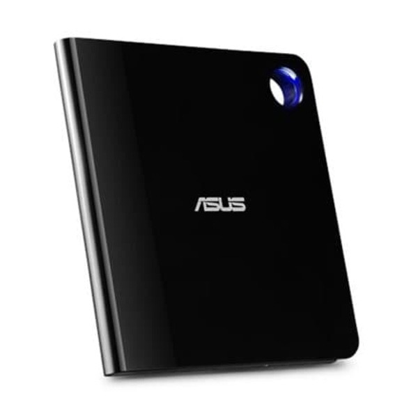 Asus | Interface USB 3.1 Gen 1 | CD read speed 24 x | CD write speed 24 x | Black | Ultra-slim Portable USB 3.1 Gen 1 Blu-ray burner with M-DISC suppo Sort, Sølv