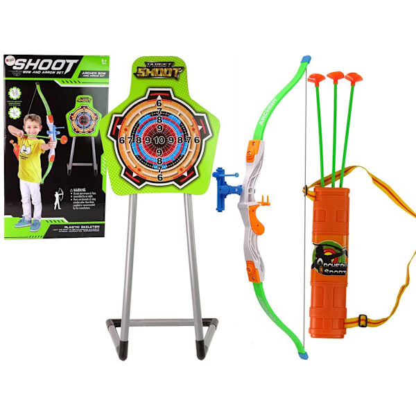 Shooting Set Bow Shield Quiver Arrows