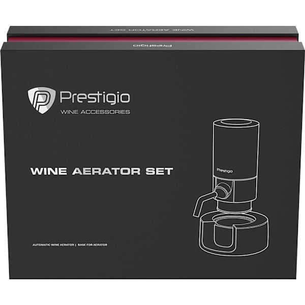 Prestigio wine aeration set