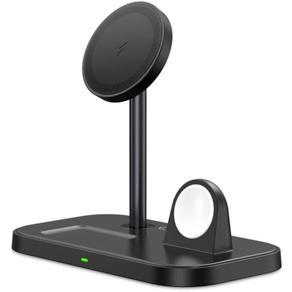 Tech-Protect wireless charger QI15W A22 3in1 Magnetic MagSafe, black
