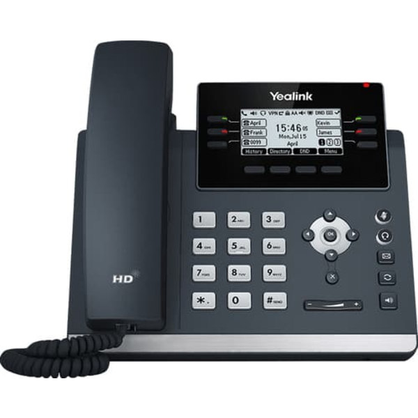 Yealink SIP-T42U IP phone Grey LCD Wi-Fi Harmaa