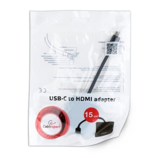 Cablexpert USB-C to HDMI adapter, Black | Cablexpert