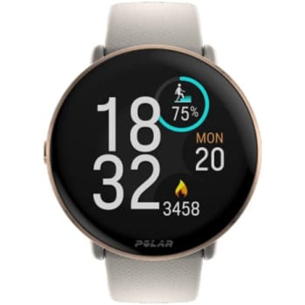 Polar Ignite 3 Fitness Watch, Greige Sand, S-L