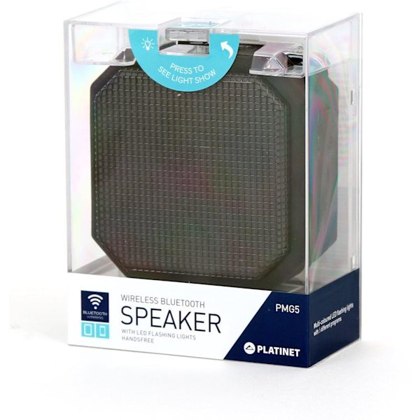 Platinet wireless speaker + LED lamp Bluetooth 5W IPX4 PMG5