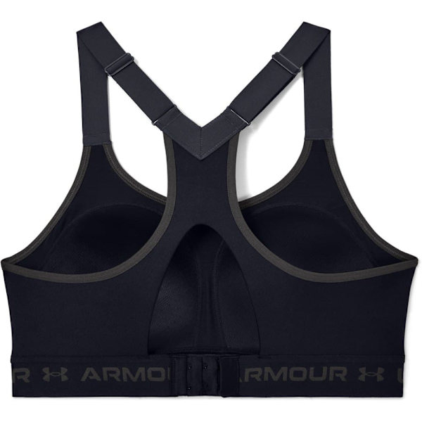 Under Armour Sports-bh Med Høj Effekt Crossback Sort 80 / A Kvinde