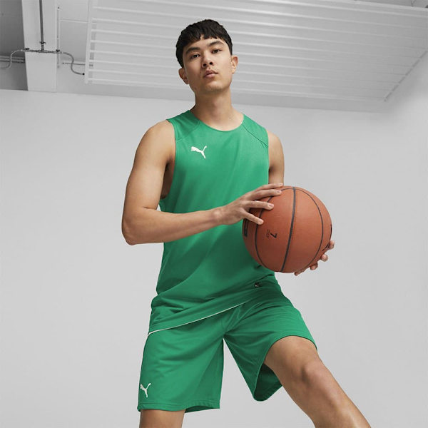 Puma Hoops Team Reverse Practice ærmeløs T-shirt Grøn 2XL Mand