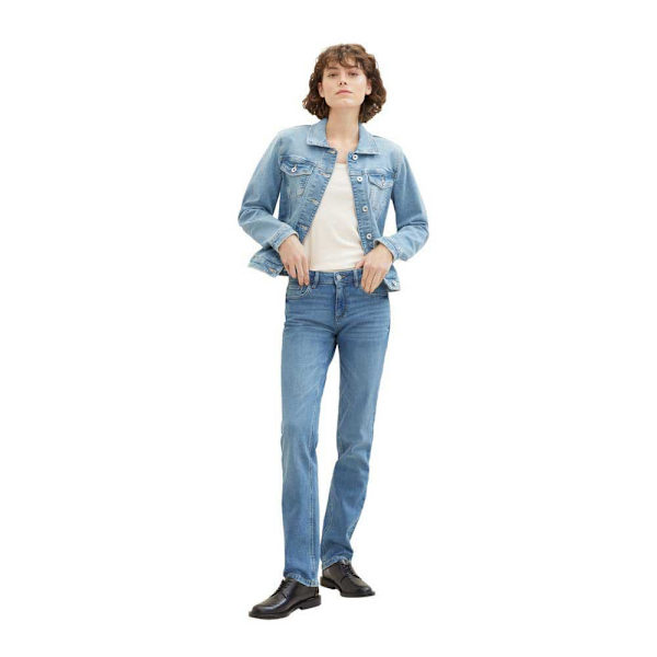 Tom Tailor Authentic Jeansjacka Blå L Kvinna