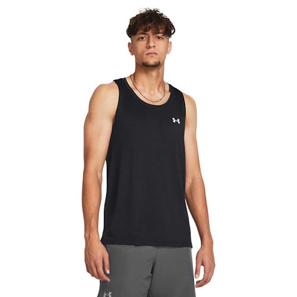 Under Armour Ærmeløs T-shirt Launch Sort M Mand
