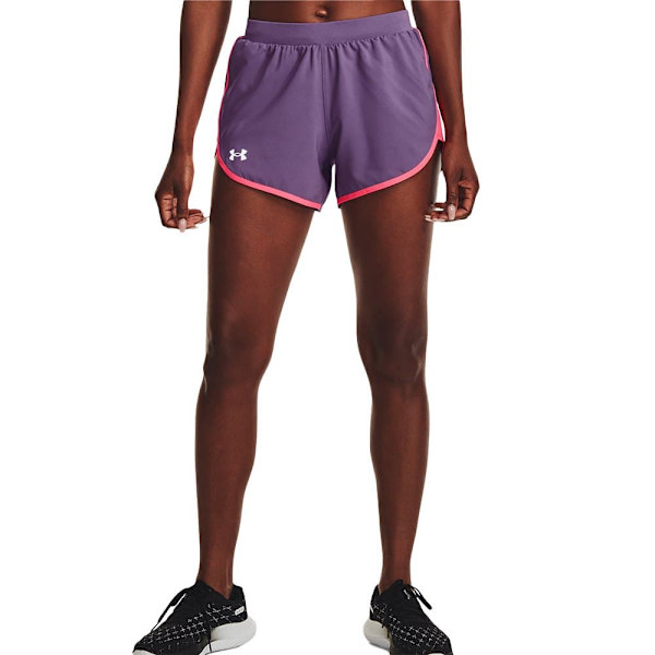 Under Armour Shortsit Fly By Elite 3´´ Violetti XS Nainen