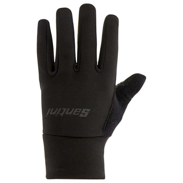 Santini Lange Handsker Colore Sort M Mand