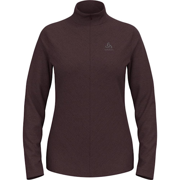 Odlo Roy Ml Fleece Brun M Kvinde