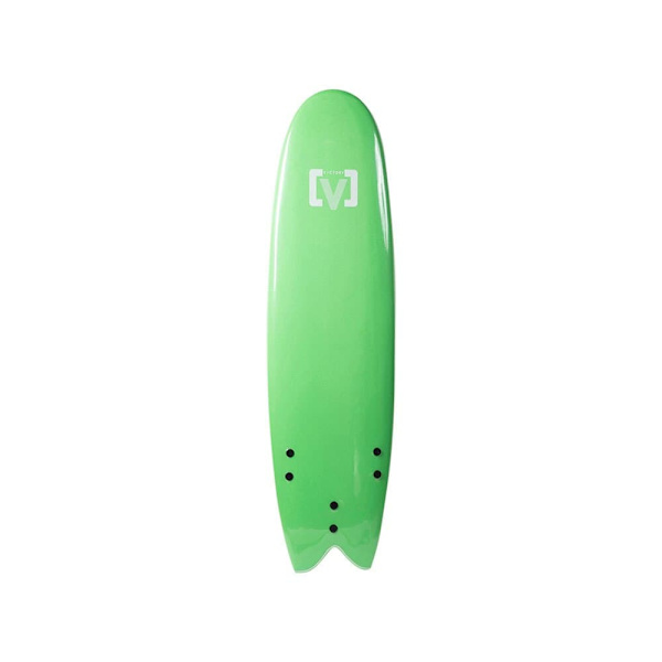 Victory Surfbräda Eps Mousse Malibu Swallow 6´6´´ Grönt 198.1 cm
