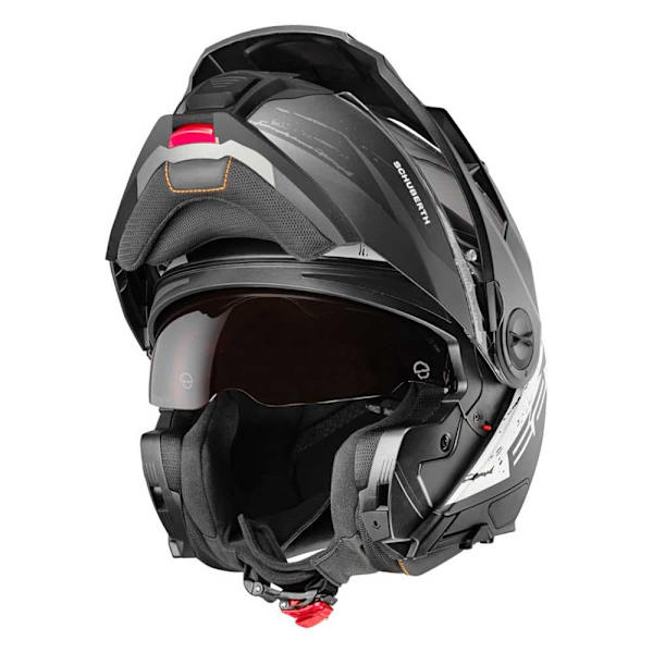 Schuberth E2 Explorer Modulær Hjelm Grå S