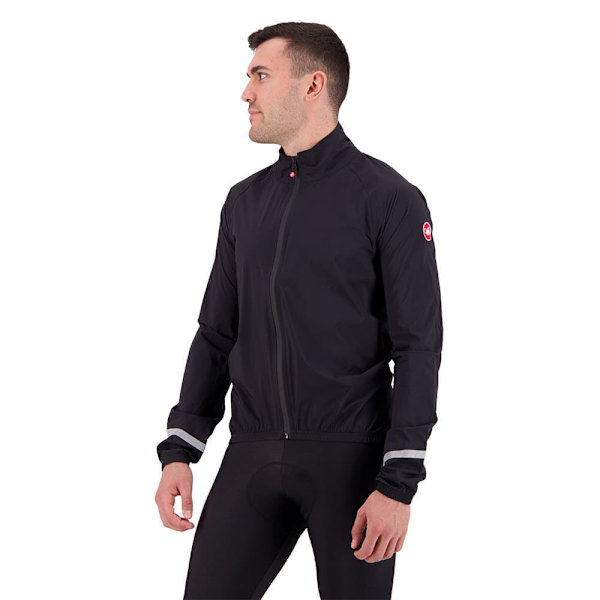 Castelli Jakke Emergency 2 Rain Sort S Mand