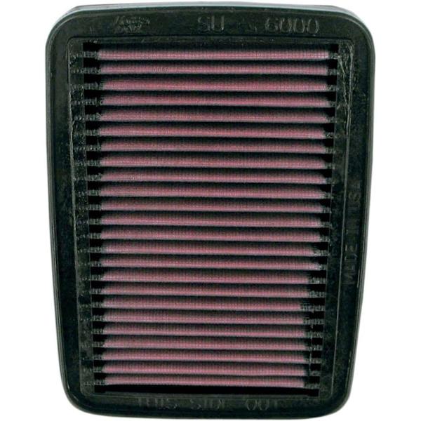 K+n High-flow Suzuki Gsf 1200 01-03 Luftfilter Rød