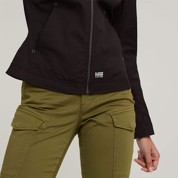 G-star Biker Jakke Sort S Kvinde