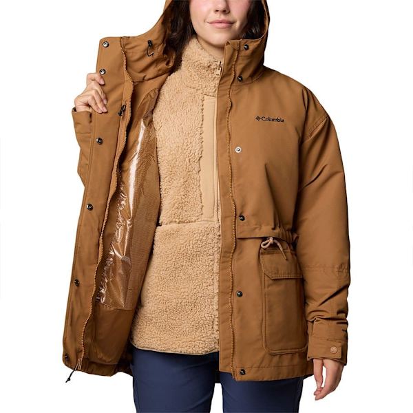 Columbia Drop Ridge™ Ii Avtagbar Jacka Brun XS Kvinna