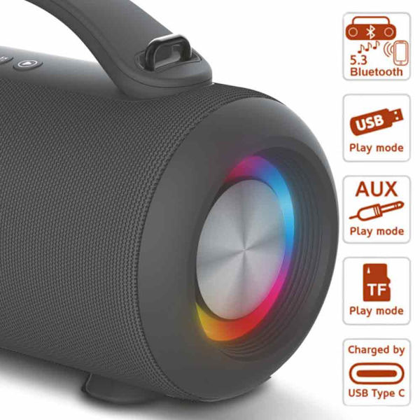 Haeger Super Boom Bluetooth-högtalare