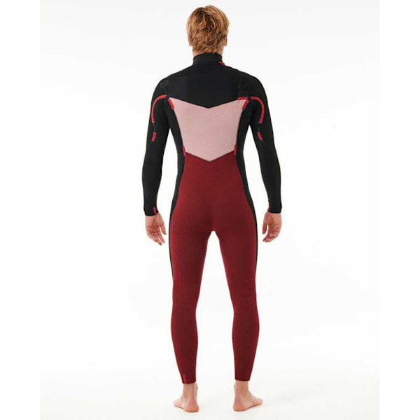 Rip Curl Dawn Patrol 4/3 Mm Gb St Långärmad Neopren Våtdräkt Med Bröst Blixtlås  MS