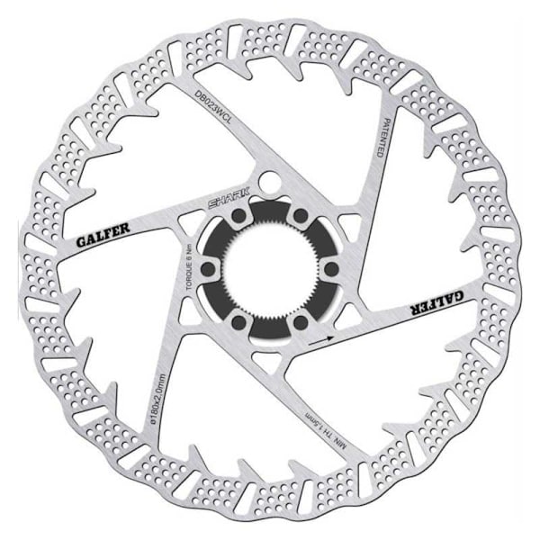Galfer Db023wcl Center-lock System Bremseklods Søvfarvet 180x2.0mm