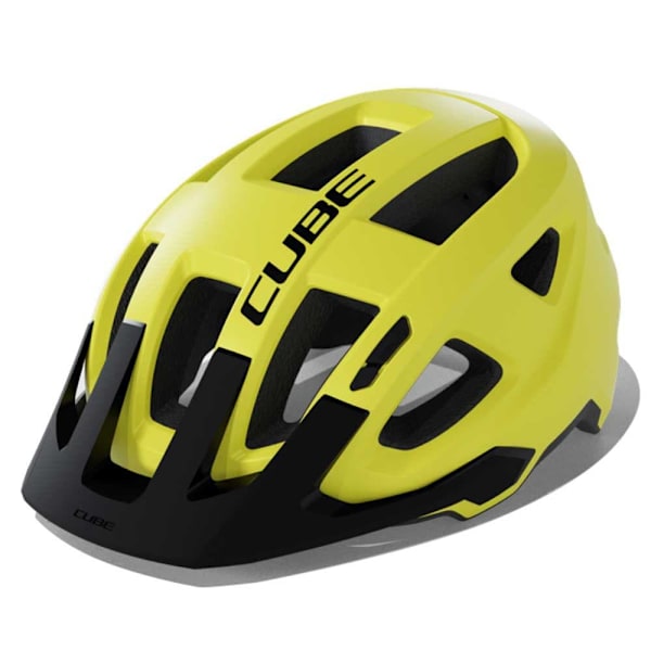 Cube Mtb Hjelm Fleet Gul L