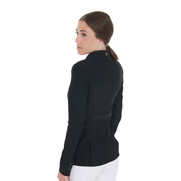 Equestro Perforated Jacka Svart XS