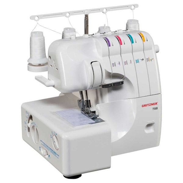 Gritzner Symaskin Overlock 788 Vit One Size / EU Plug