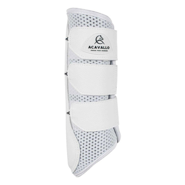 Acavallo Perforated Neoprene Triple Velcro Jännekiinnikkeet  M