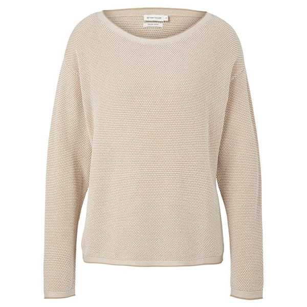 Tom Tailor Tröja 1033125 Beige XS Kvinna