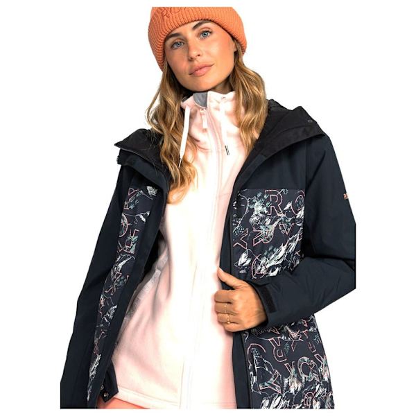 Roxy Galaxy Jacka Svart M Kvinna