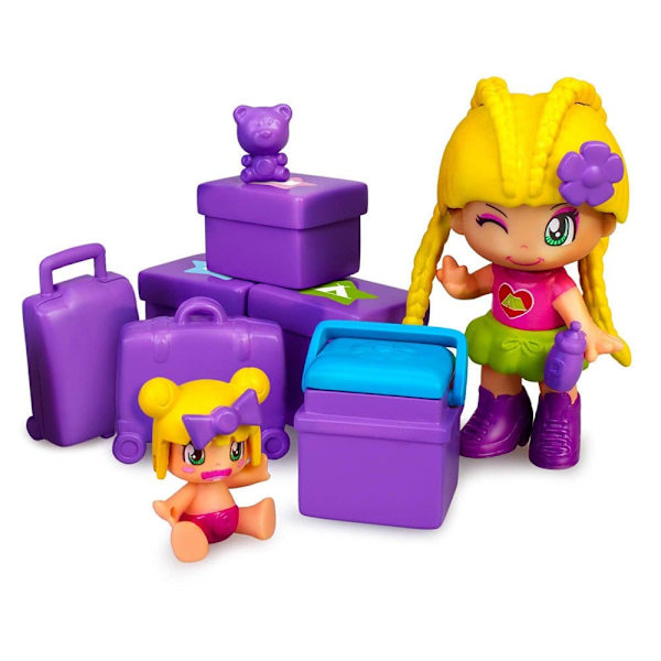Pinypon Auton Kuva Camping Sininen