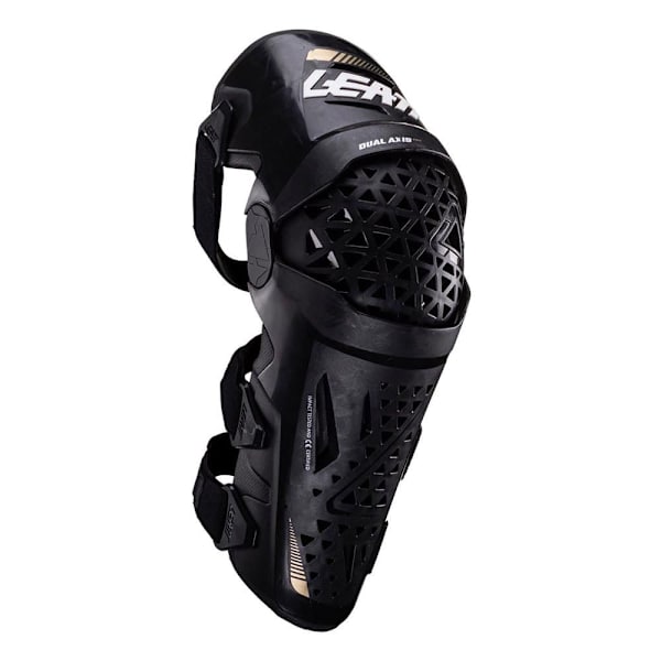 Leatt Dual Axis Pro Knæbeskyttere/skinnebeskyttere Sort S-M