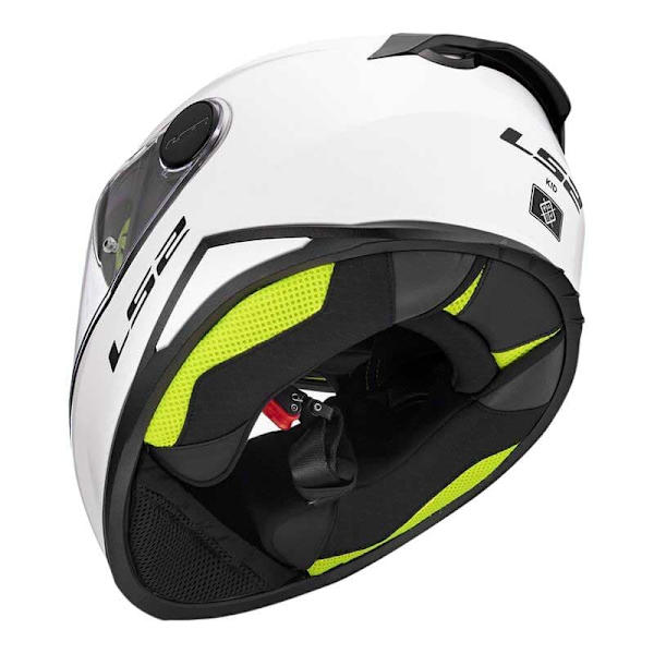 Ls2 Ff812 Kid Solid Fullface-hjelm Hvid M