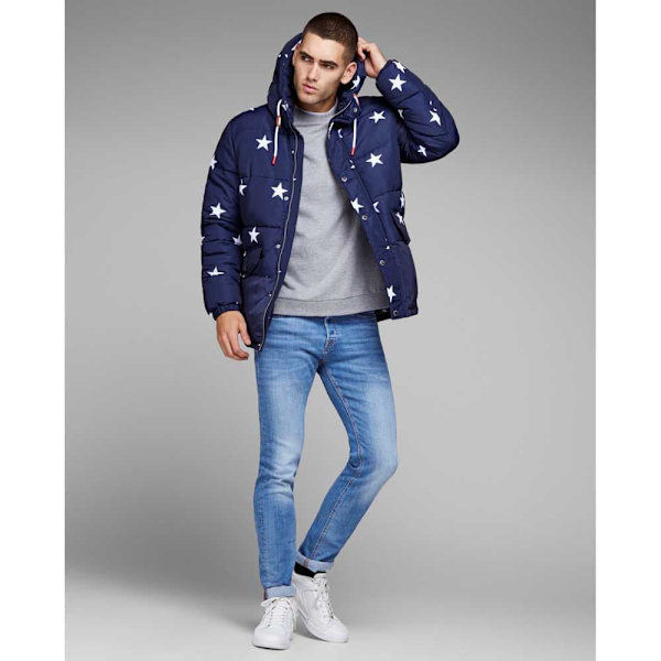 Jack & Jones Farkut Slim Straight Tim Original Am 781 50sps Sininen 32 / 32 Mies